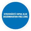 Syrjinnästä vapaa alue logo
